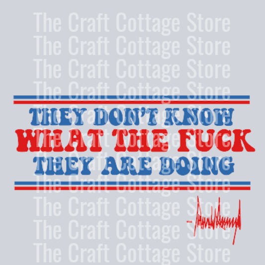 They Don't Know What The F-04